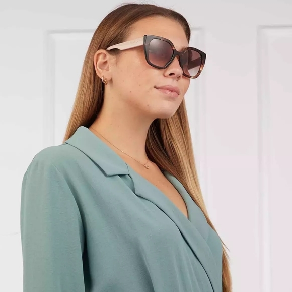 NEW PRADA PR24ZS 07R0A6 PRADA HAVANA SUNGLASSES PRADA PR24ZSF 07R0A6 - Picture 2 of 8